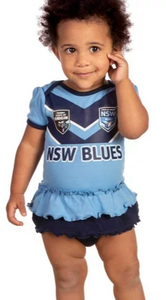 NSW Blues Girls Footy Suit