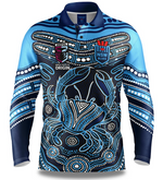 Load image into Gallery viewer, NSW Blues Fishing Shirt [SZ:Medium STY:Karumba]
