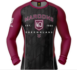 Load image into Gallery viewer, Qld Maroons Rash Vest [SZ:Small STY:Blocker]

