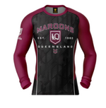 Load image into Gallery viewer, Qld Maroons Rash Vest [SZ:Small STY:Blocker]
