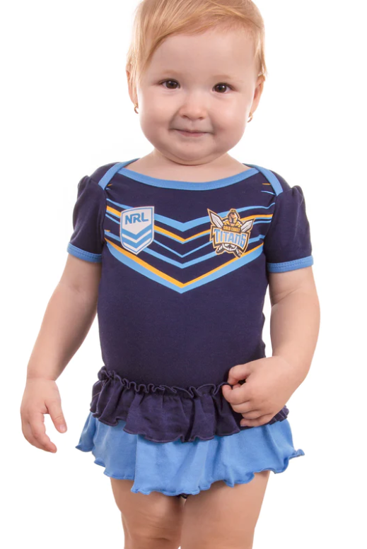 Gold Coast Titans Girls Footysuit