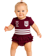 Load image into Gallery viewer, Qld Maroons Girls Footysuit [SZ:000]
