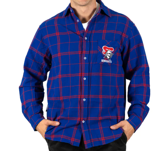 Newcastle Knights "Mustang"Flannel Shirt [SZ:Small]