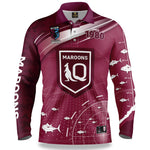 Load image into Gallery viewer, Queensland Origin Fishing Shirt [SZ:Large STY:Fish Finder]

