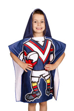 Load image into Gallery viewer, Sydney Roosters Mascot Hooded Towel
