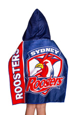 Load image into Gallery viewer, Sydney Roosters Mascot Hooded Towel
