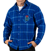 Load image into Gallery viewer, NSW Blues &quot;Mustang&quot; Flannel Shirt [SZ:Medium]
