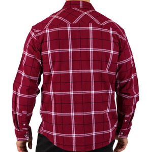 Qld Maroons "Mustang" Flannel Shirt [SZ:Medium]