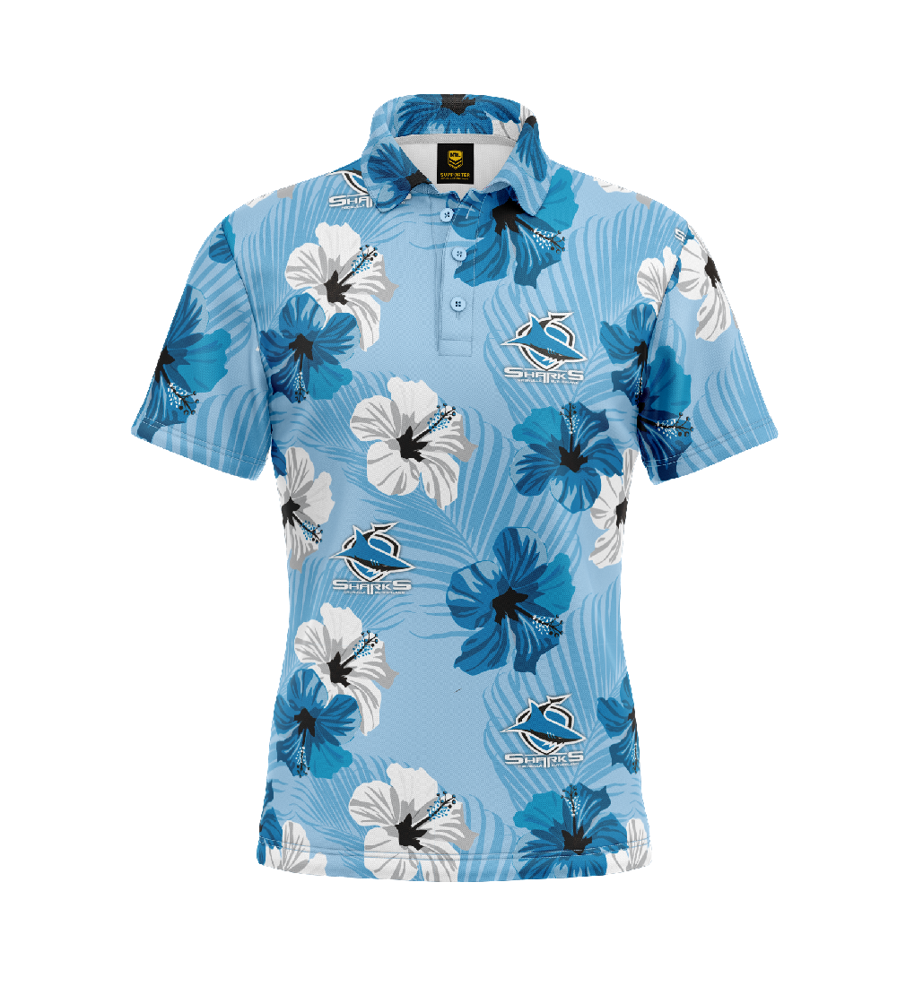 Cronulla Sharks Aloha Polo