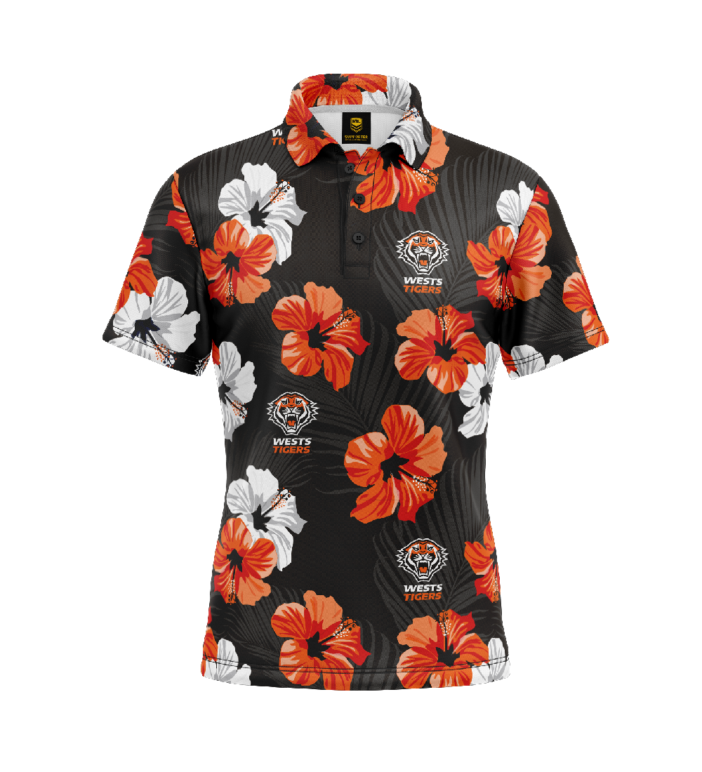 Wests Tigers Aloha Polo [SZ:Medium]