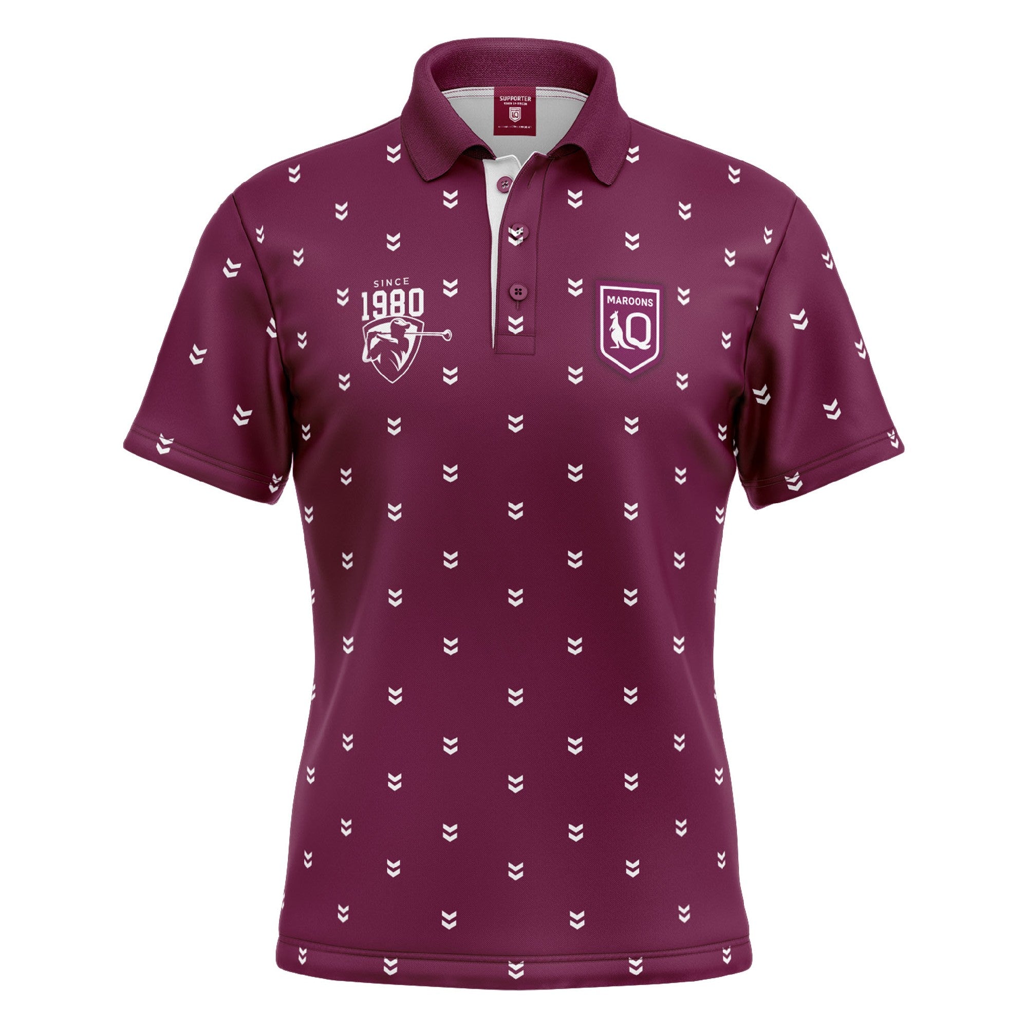 QLD Maroons Golf Polo [SZ:Small STY:Mulligan]