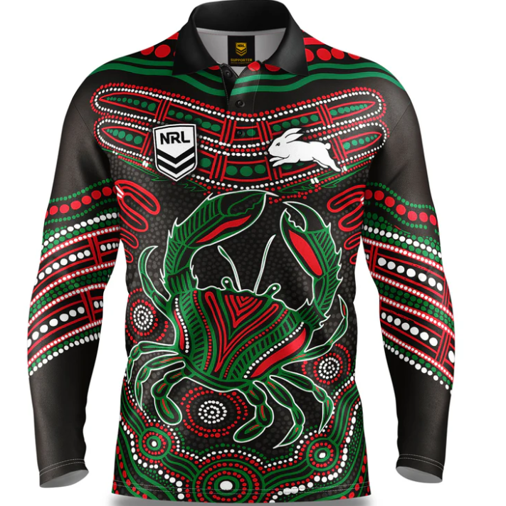 South Sydney Rabbitohs Fishing Shirt [SZ:Small STY:Karumba]