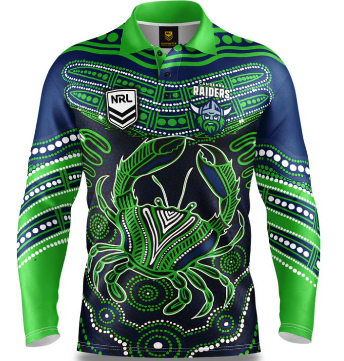 Canberra Raiders Fishing Shirt [SZ:Small STY:Karumba]