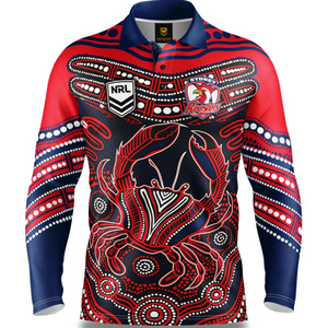 Sydney Roosters Fishing Shirt [SZ:Small STY:Karumba]