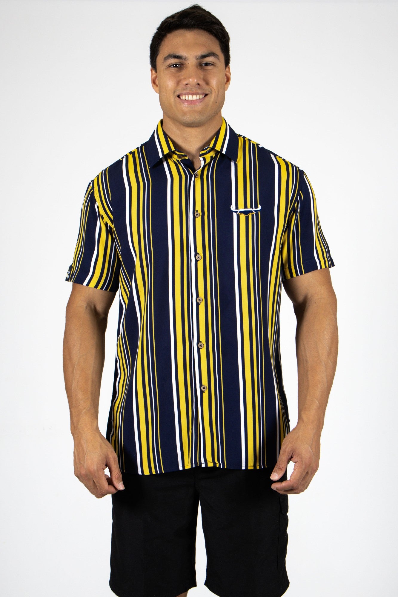 NQ Cowboys Party Shirt [SZ:Small STY:Sorrento]