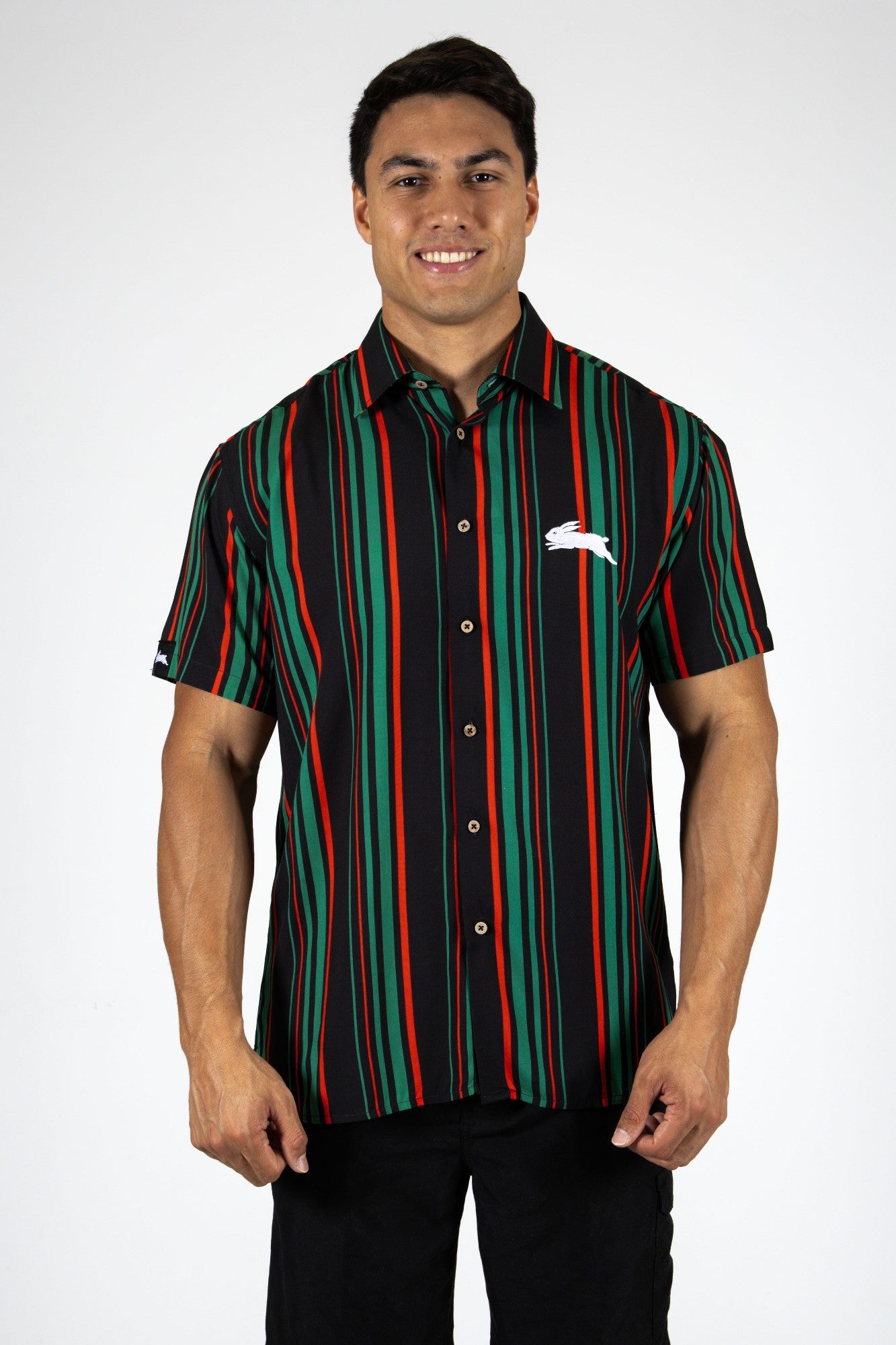 South Sydney Rabbitohs Party Shirt [SZ:Small STY:Sorrento]