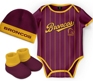 Brisbane Broncos Lullaby 3pc Set [SZ:000]