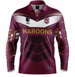 Load image into Gallery viewer, Qld Maroons Youth Fishing Shirt [SZ:04 STY:Cyber]
