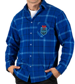 Load image into Gallery viewer, NSW Blues Flannel Shirt [SZ:Medium STY:Highland]
