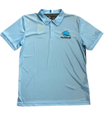 Load image into Gallery viewer, Cronulla Sharks Grid Perfromance Polo
