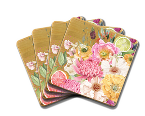 Zesty Spring Coaster Set