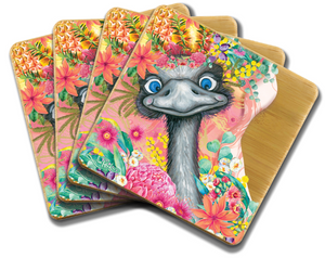 Happy emu [FLV:Coaster Set]