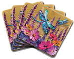 Load image into Gallery viewer, Dragonflies [FLV:Coaster Set]
