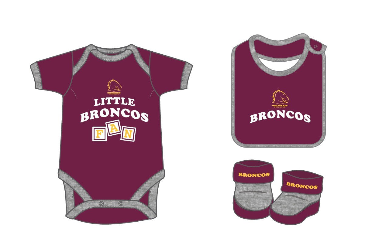 Brisbane Broncos Baby Set [SZ:000]