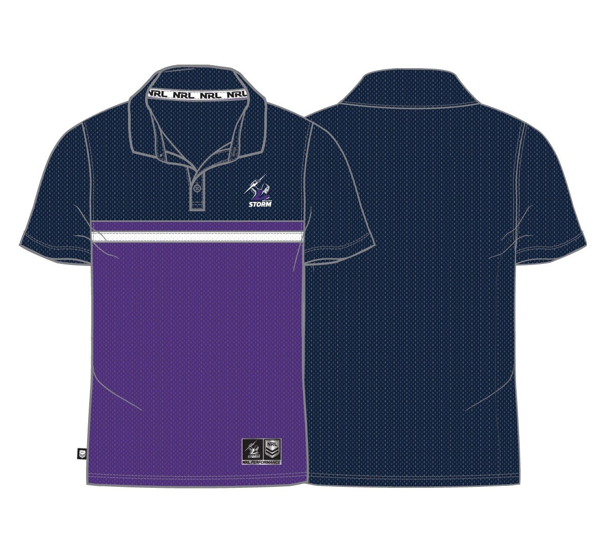 Melbourne Storm Supporter Performance Polo