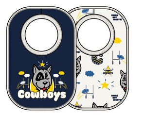NQ Cowboys Bib Set [FLV:Mascot]