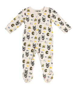 NQ Cowboys Romper [SZ:0-3 Months STY:Cloud]