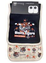 Load image into Gallery viewer, Wests Tigers Bib Set [FLV:Mascot]
