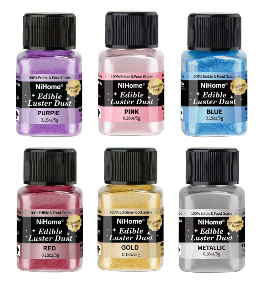 Edible Luster Gitter [FLV:White]