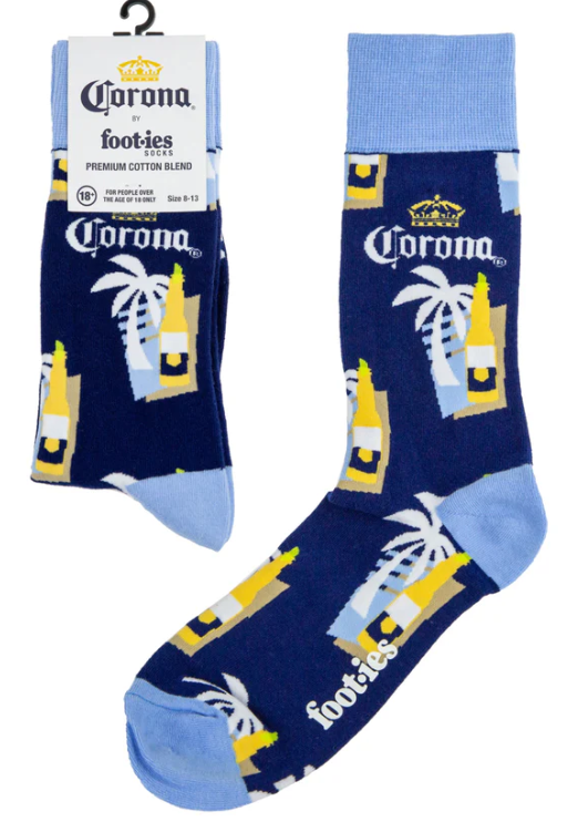 Foot-ies Socks [SZ:8-13 STY:Corona]