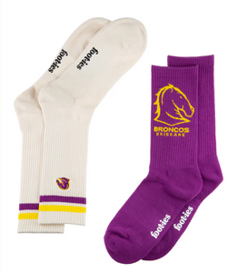 Brisbane Broncos Icon Socks