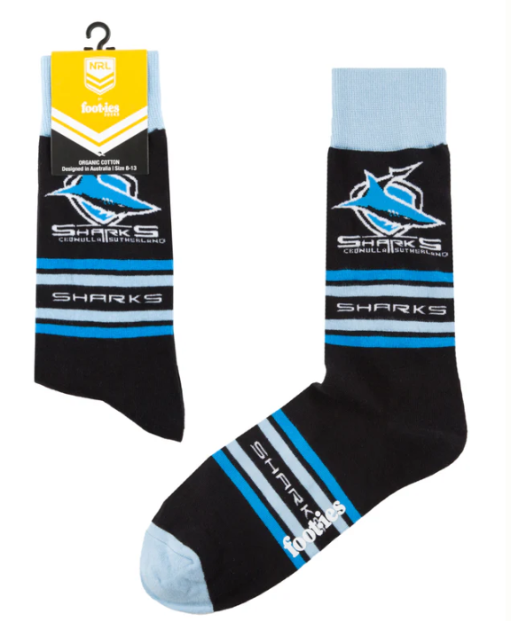 Cronulla Sharks Foot-ies Socks