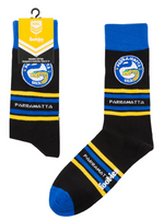 Load image into Gallery viewer, Parramatta Eels Foot-ies Socks [FLV:Striped]
