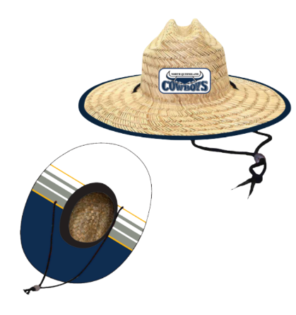 NQ Cowboys Straw Hat [FLV:Retro]
