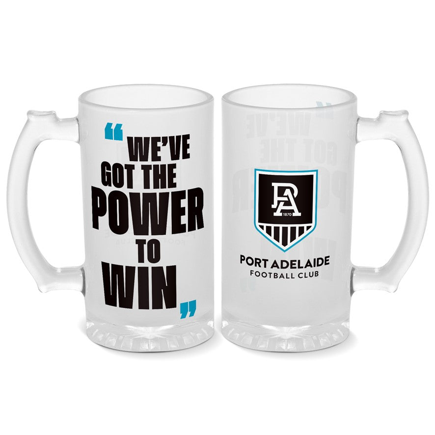 Port Adelaide Glass Stein