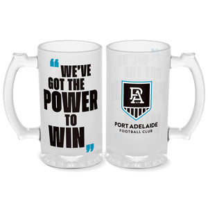Port Adelaide Glass Stein