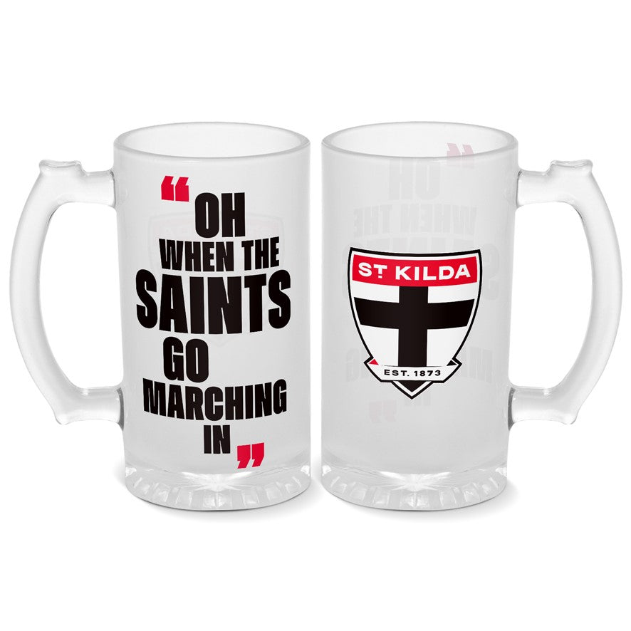 St Kilda Glass Stein 