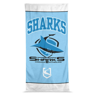 Cronulla Sharks Jumbo Beach Towel