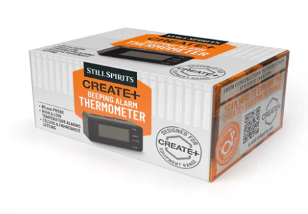 Beeping Alarm Thermometer & Bracket