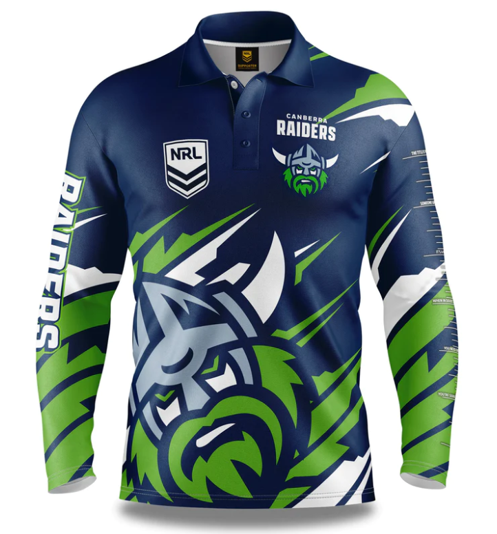 Canberra Raiders Fishing Shirts