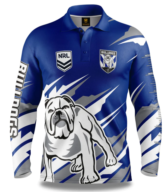 Canterbury Bulldogs Fishing Shirt