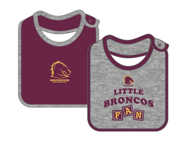 Brisbane Broncos Bib Set