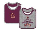 Load image into Gallery viewer, Brisbane Broncos Bib Set
