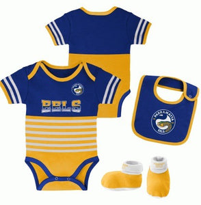 Parramatta Eels 3pc Romper Set