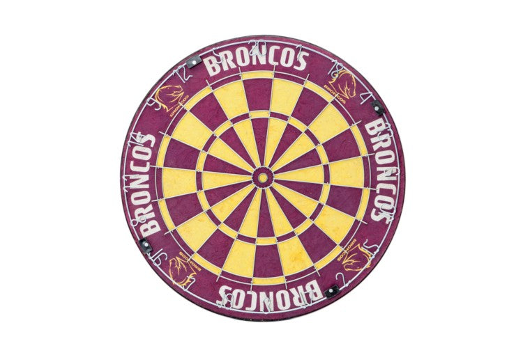 Brisbane Broncos Dartboard