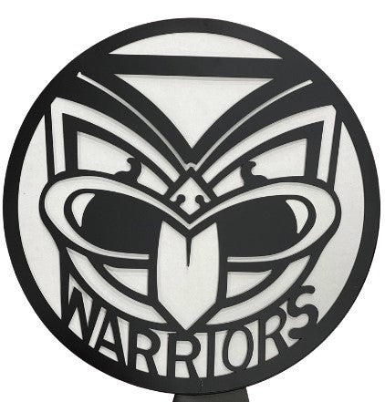 New Zealand Warriors Metal Sign